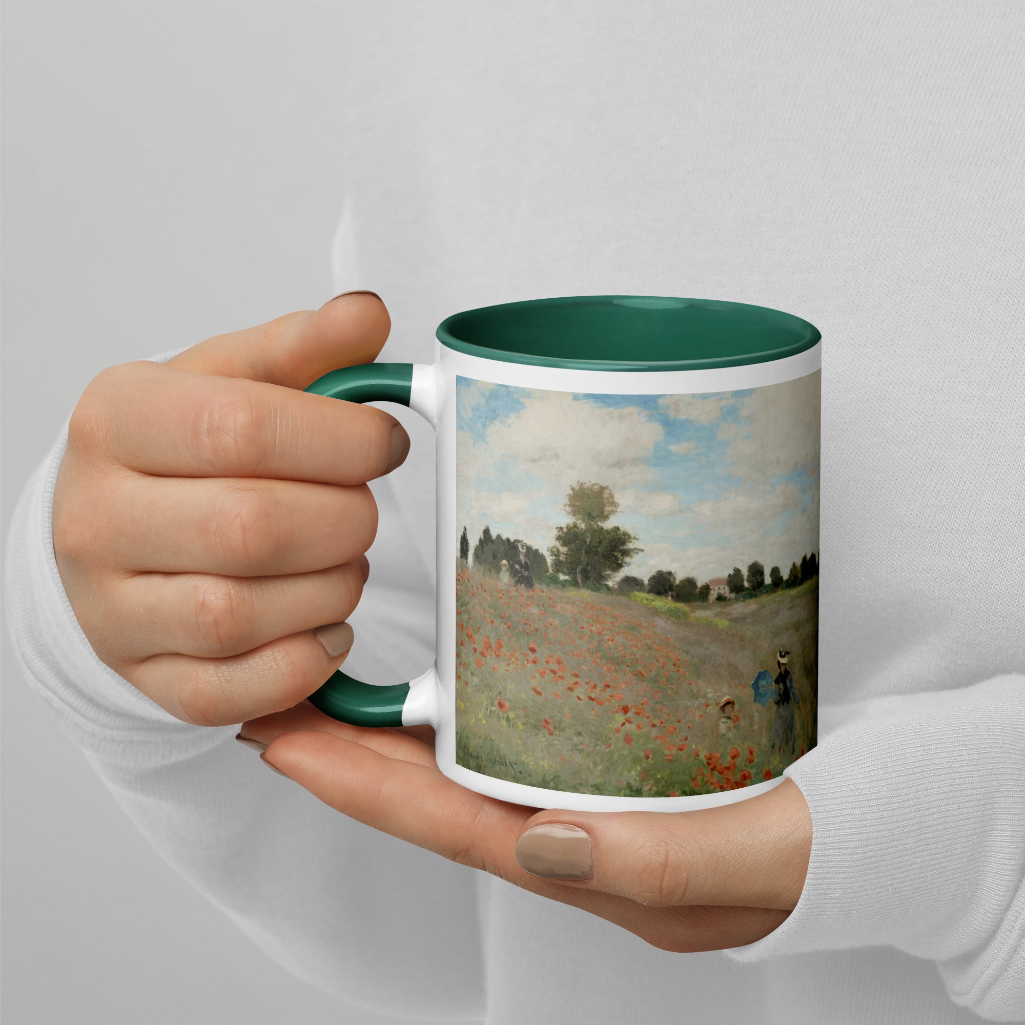 Claude Monet 'Poppies' Famous Painting Ceramic Mug | Premium Art Mug