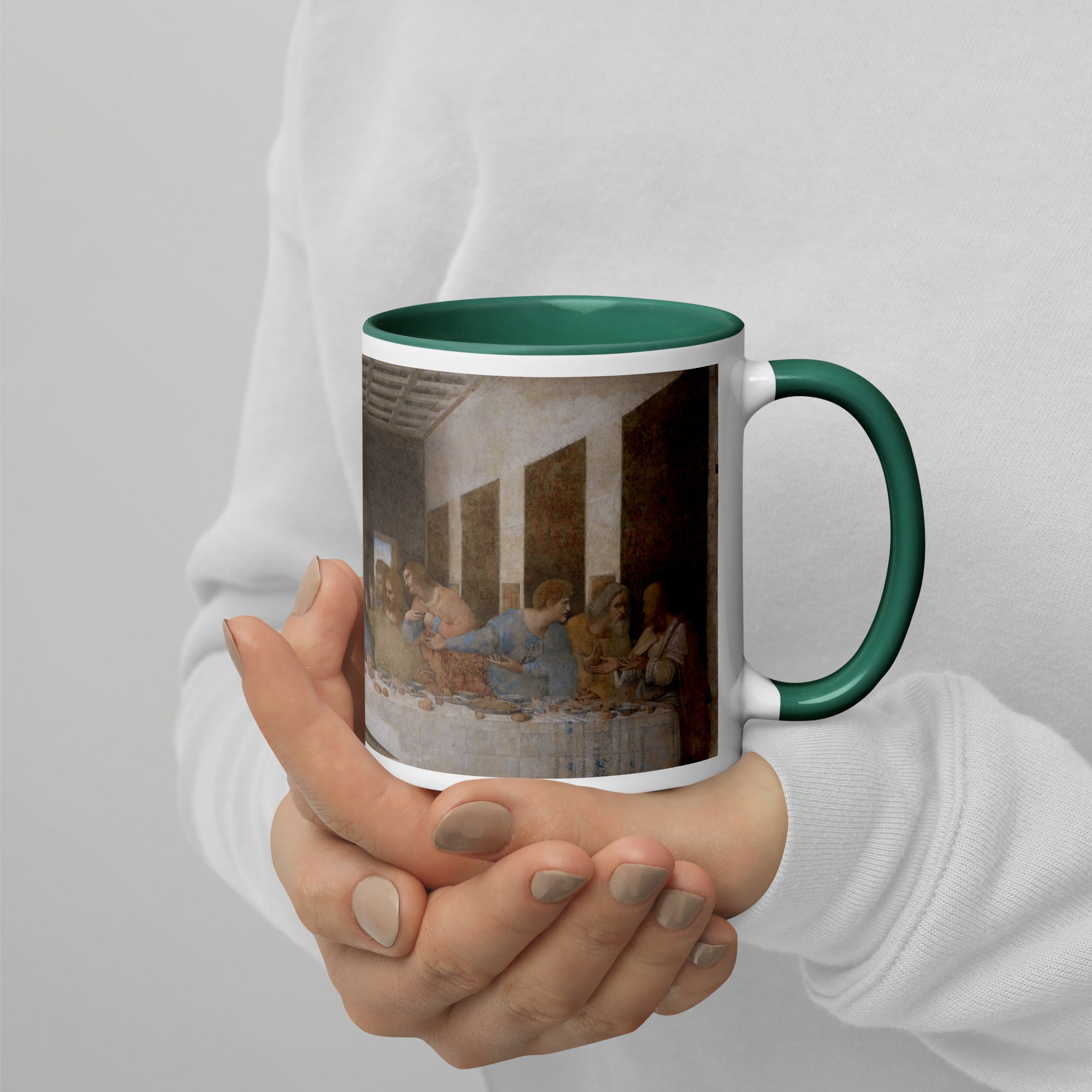 Keramiktasse „Das letzte Abendmahl“ von Leonardo da Vinci, berühmtes Gemälde | Hochwertige Kunsttasse