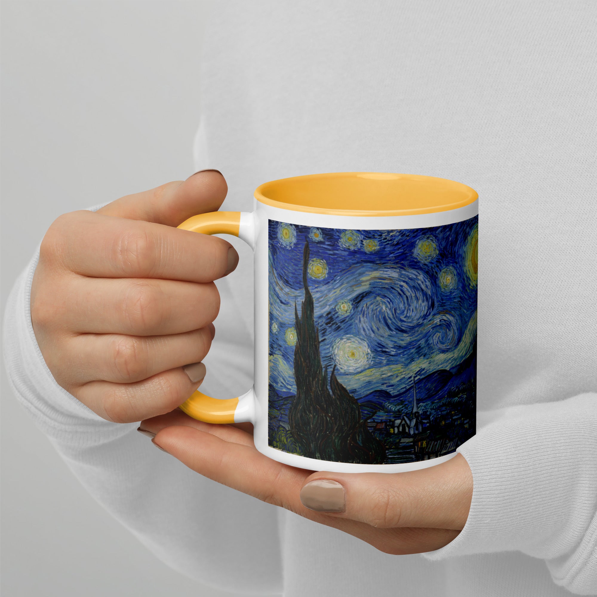 Vincent van Gogh 'Starry Night' Famous Painting Ceramic Mug | Premium Art Mug