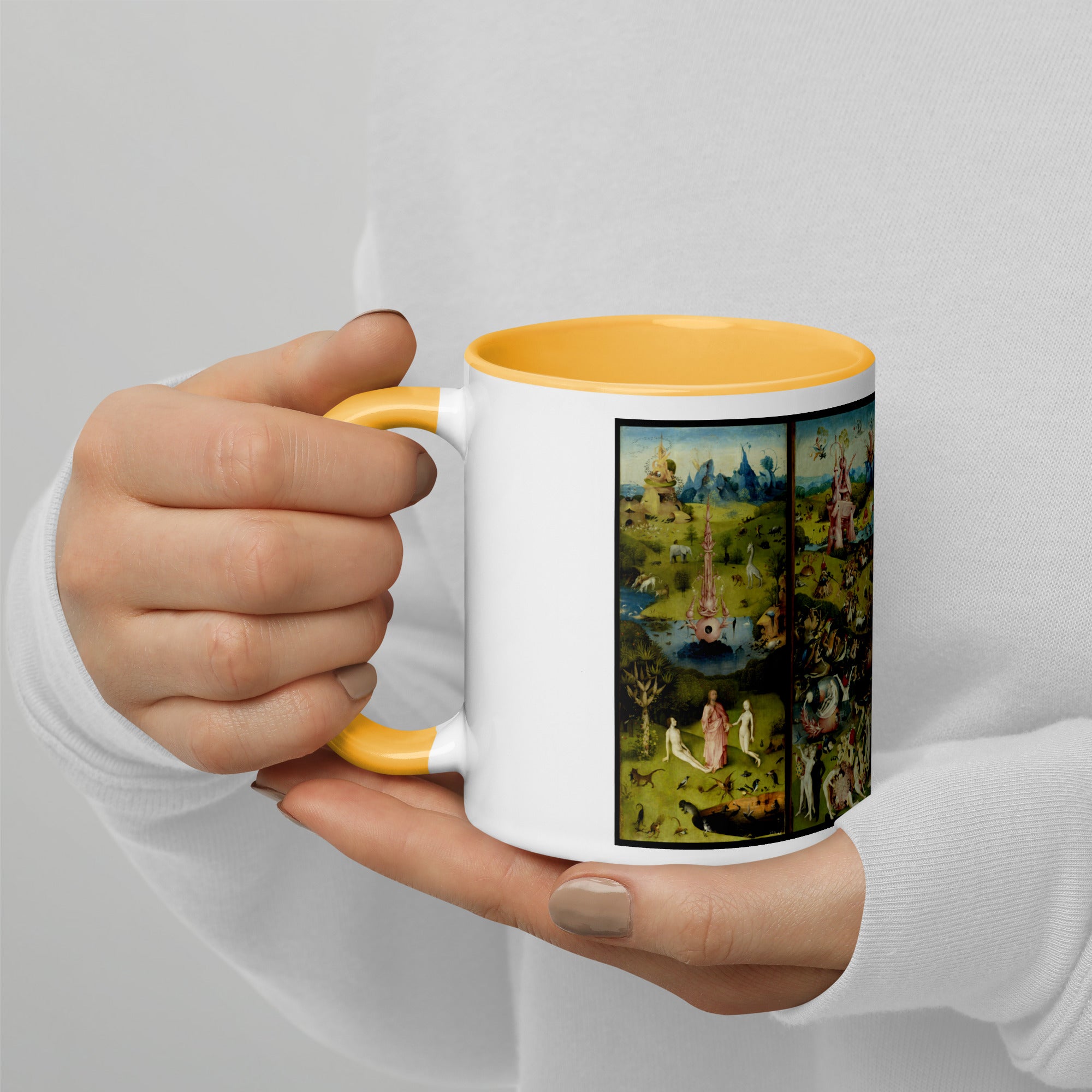 Hieronymus Bosch 'The Garden of Earthly Delights' Famous Painting Ceramic Mug | Premium Art Mug