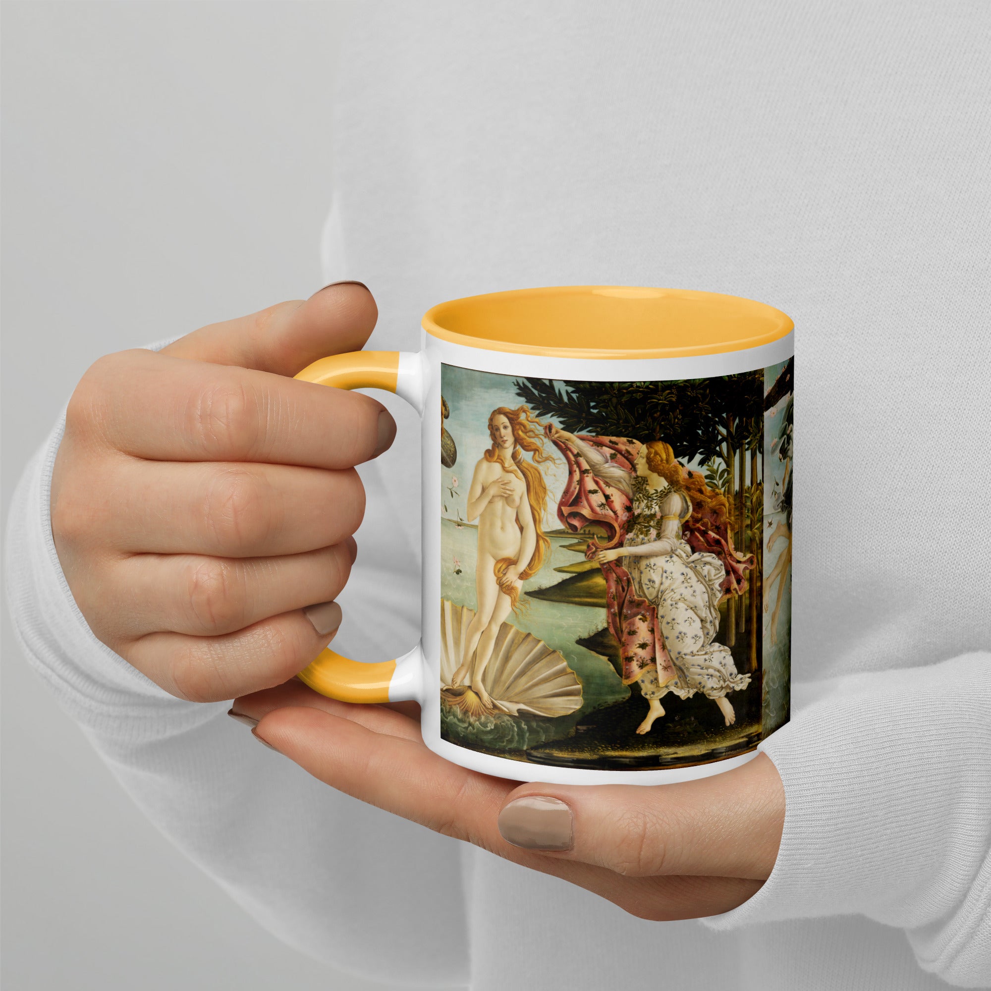 Sandro Botticelli 'The Birth of Venus' Famous Painting Ceramic Mug | Premium Art Mug