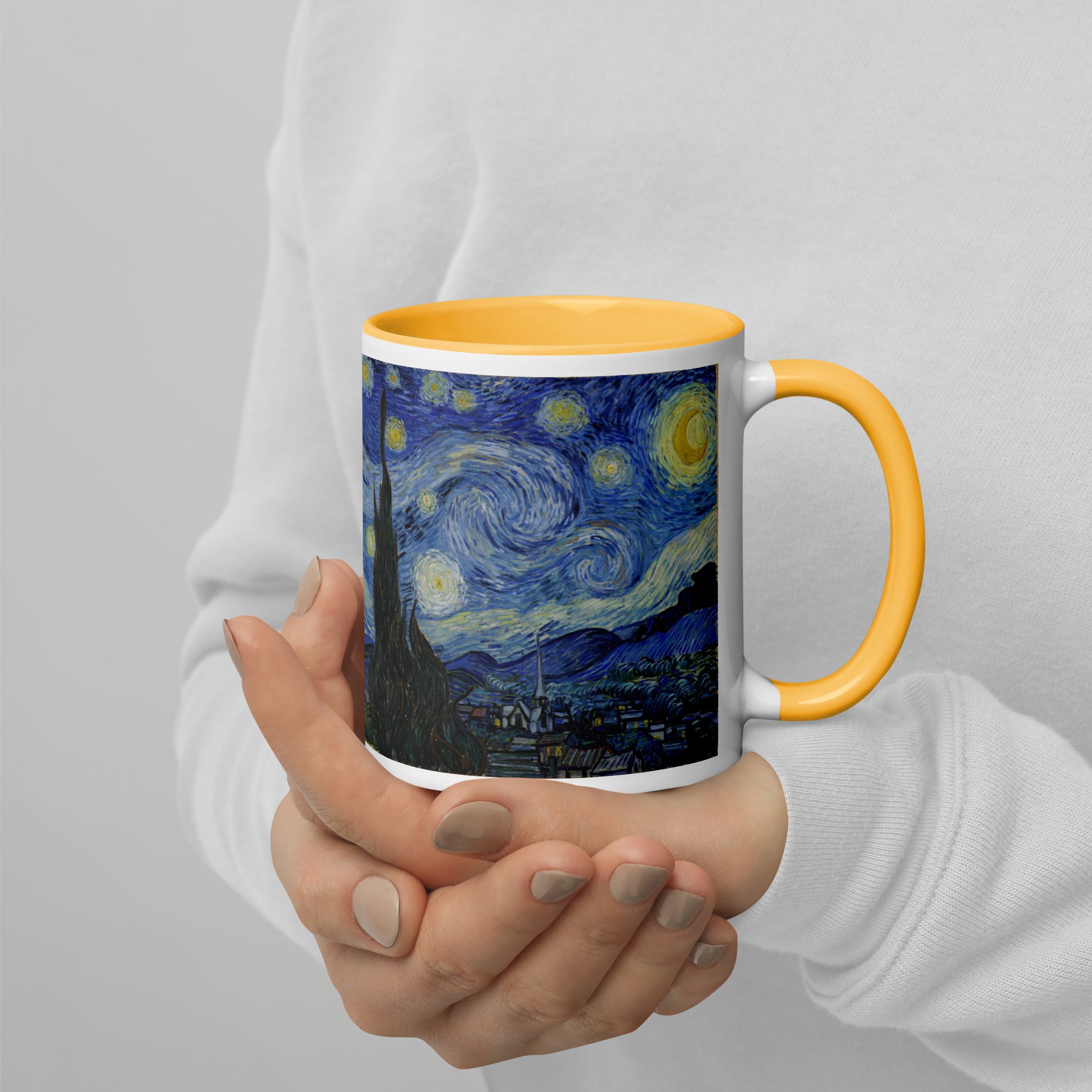 Vincent van Gogh 'Starry Night' Famous Painting Ceramic Mug | Premium Art Mug