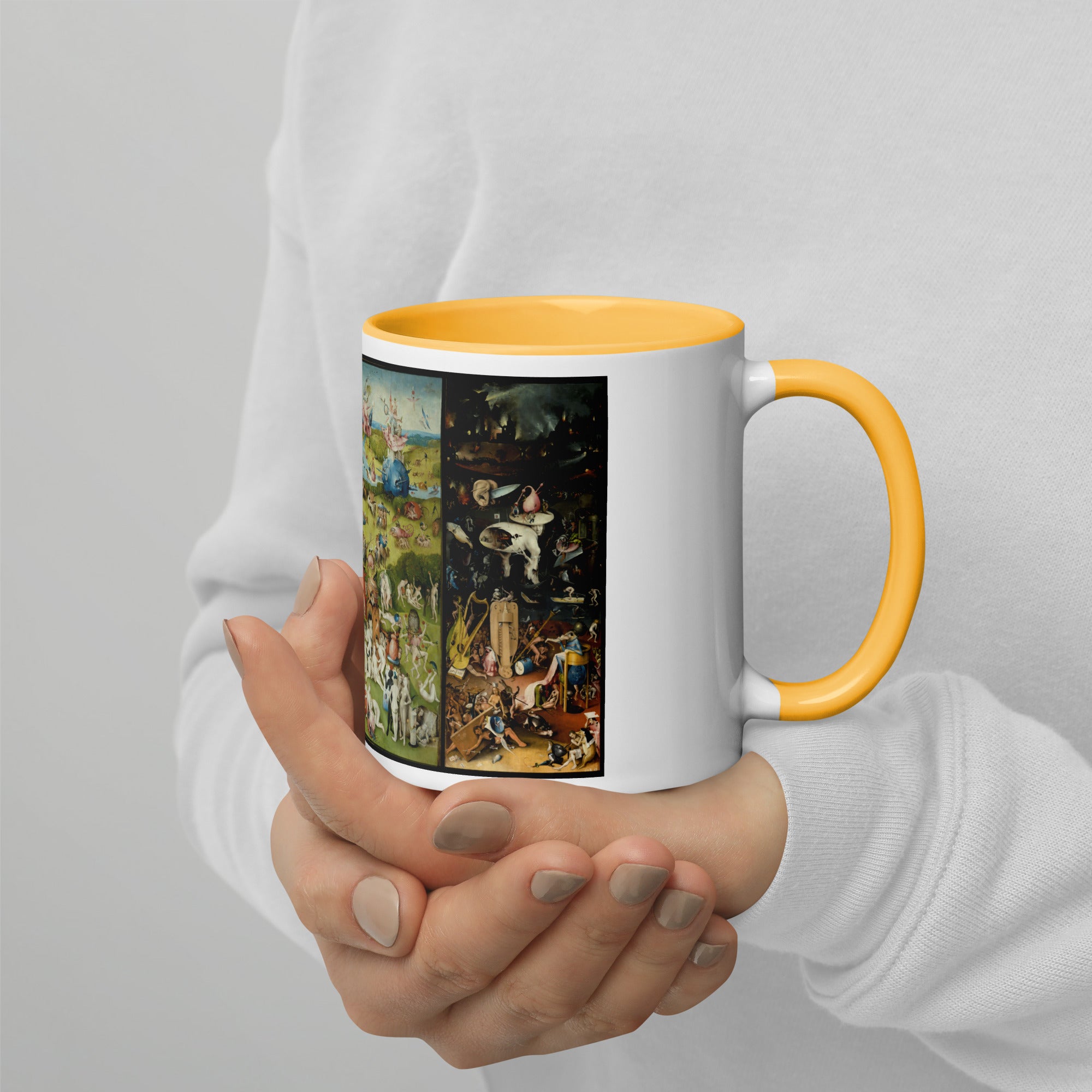 Hieronymus Bosch 'The Garden of Earthly Delights' Famous Painting Ceramic Mug | Premium Art Mug