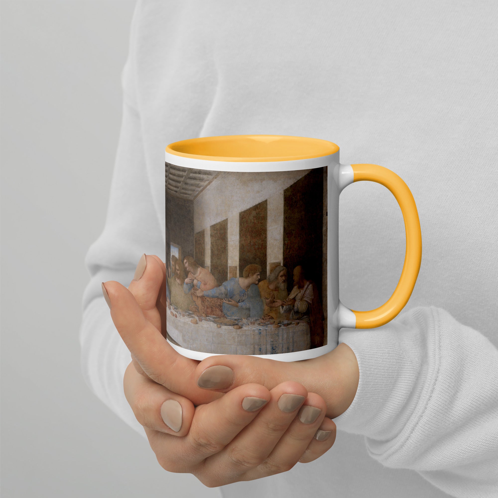 Keramiktasse „Das letzte Abendmahl“ von Leonardo da Vinci, berühmtes Gemälde | Hochwertige Kunsttasse