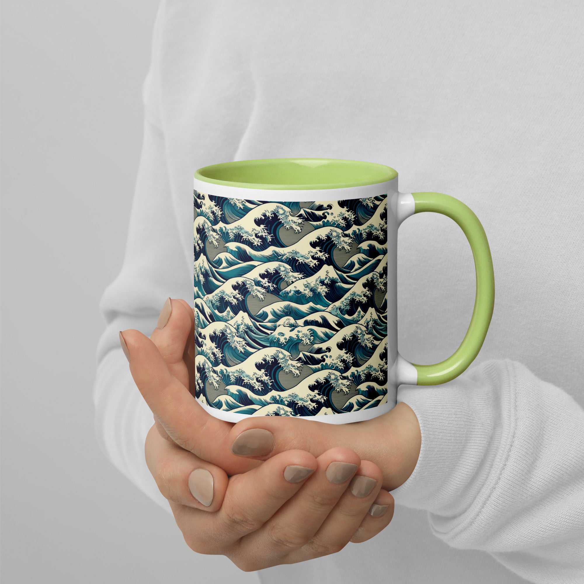 Hokusai 'The Great Wave off Kanagawa' Famous Painting Ceramic Mug | Premium Art Mug