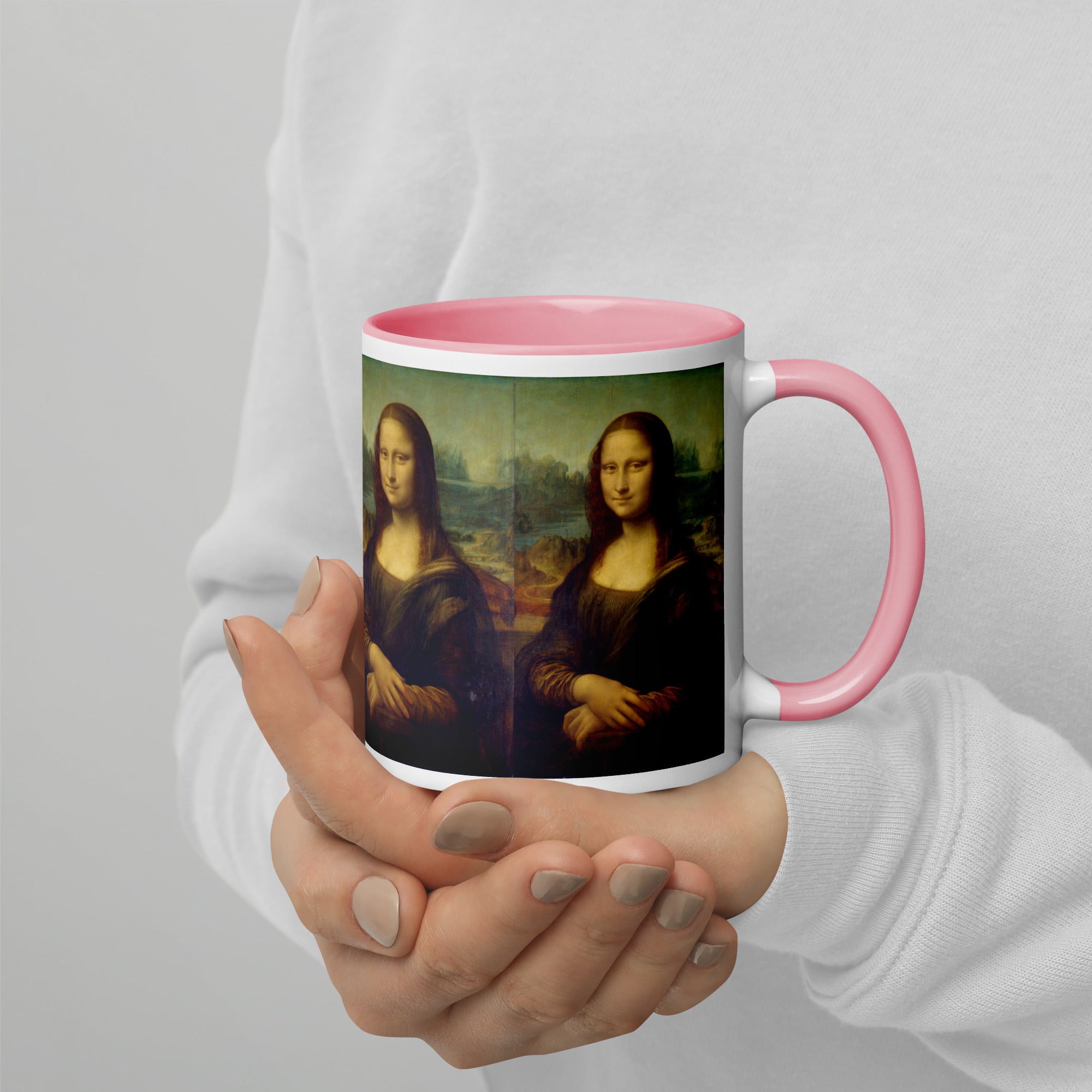 Leonardo da Vinci 'Mona Lisa' Famous Painting Ceramic Mug | Premium Art Mug