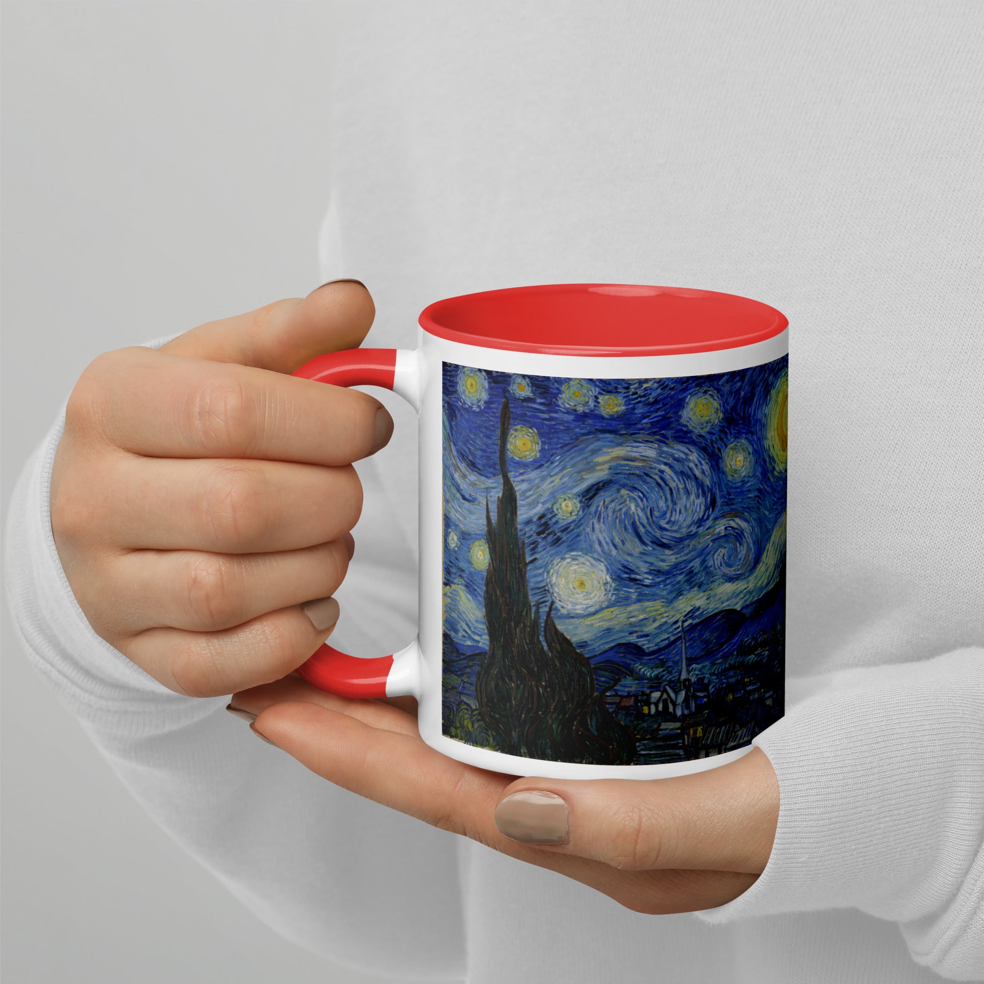 Vincent van Gogh 'Starry Night' Famous Painting Ceramic Mug | Premium Art Mug