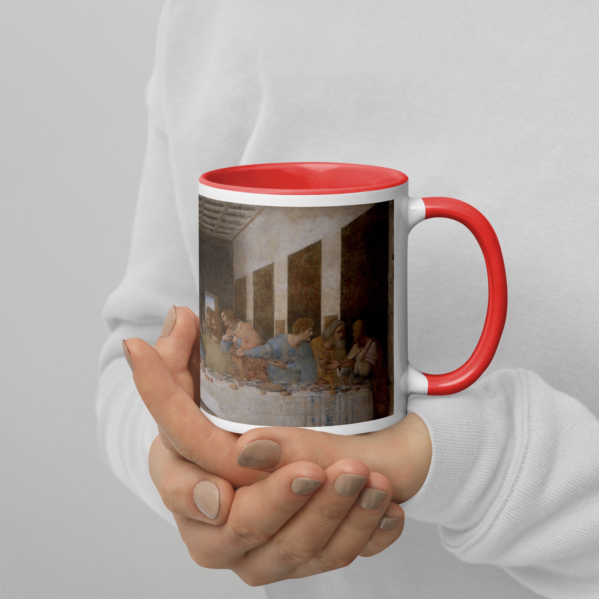 Keramiktasse „Das letzte Abendmahl“ von Leonardo da Vinci, berühmtes Gemälde | Hochwertige Kunsttasse