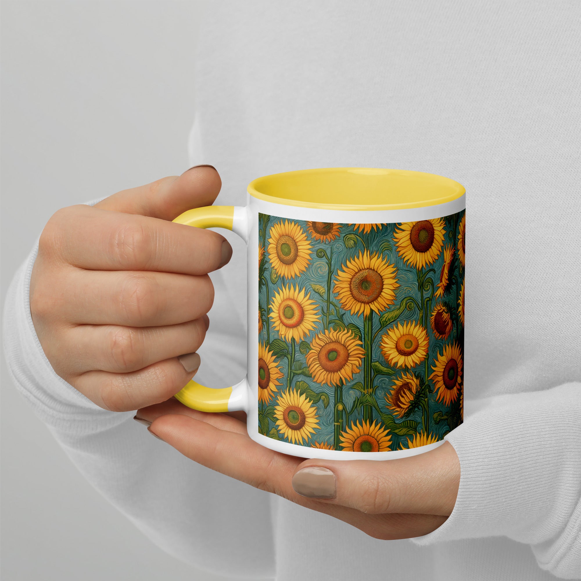 Vincent van Gogh 'Sunflowers' Famous Painting Ceramic Mug | Premium Art Mug