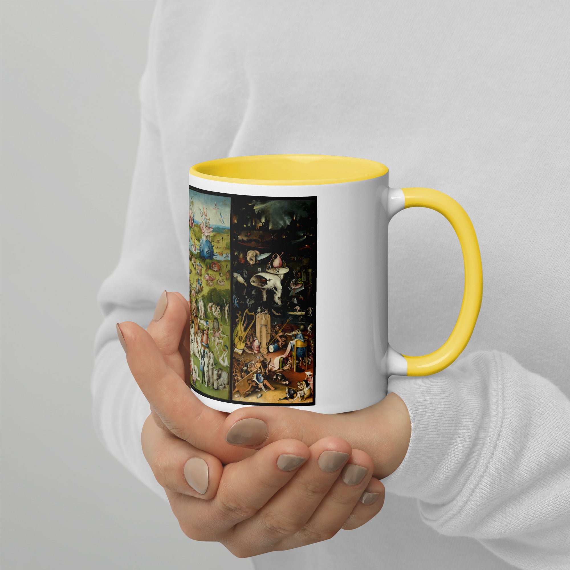 Hieronymus Bosch 'The Garden of Earthly Delights' Famous Painting Ceramic Mug | Premium Art Mug