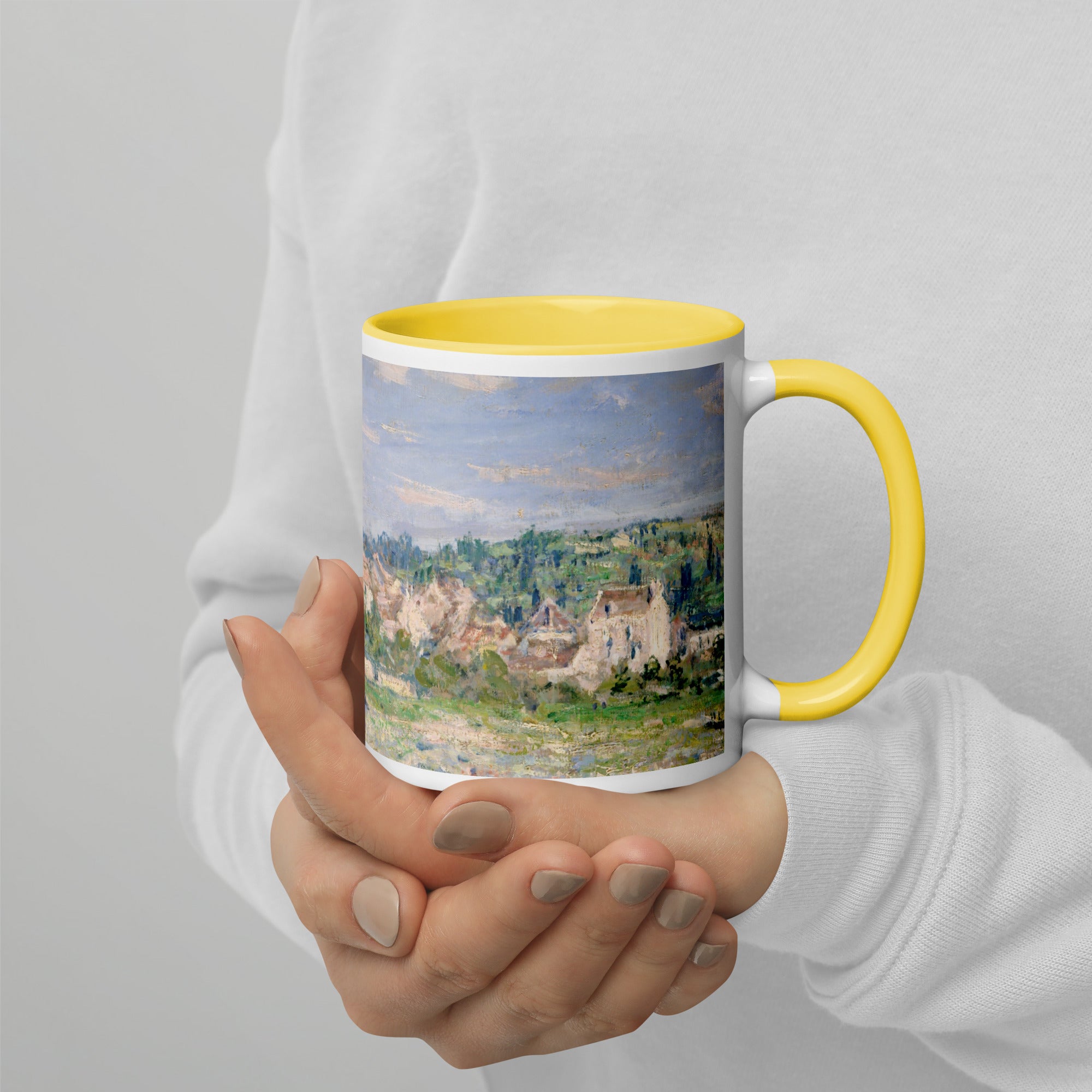 Claude Monet 'Vetheuil in Summer' Famous Painting Ceramic Mug | Premium Art Mug