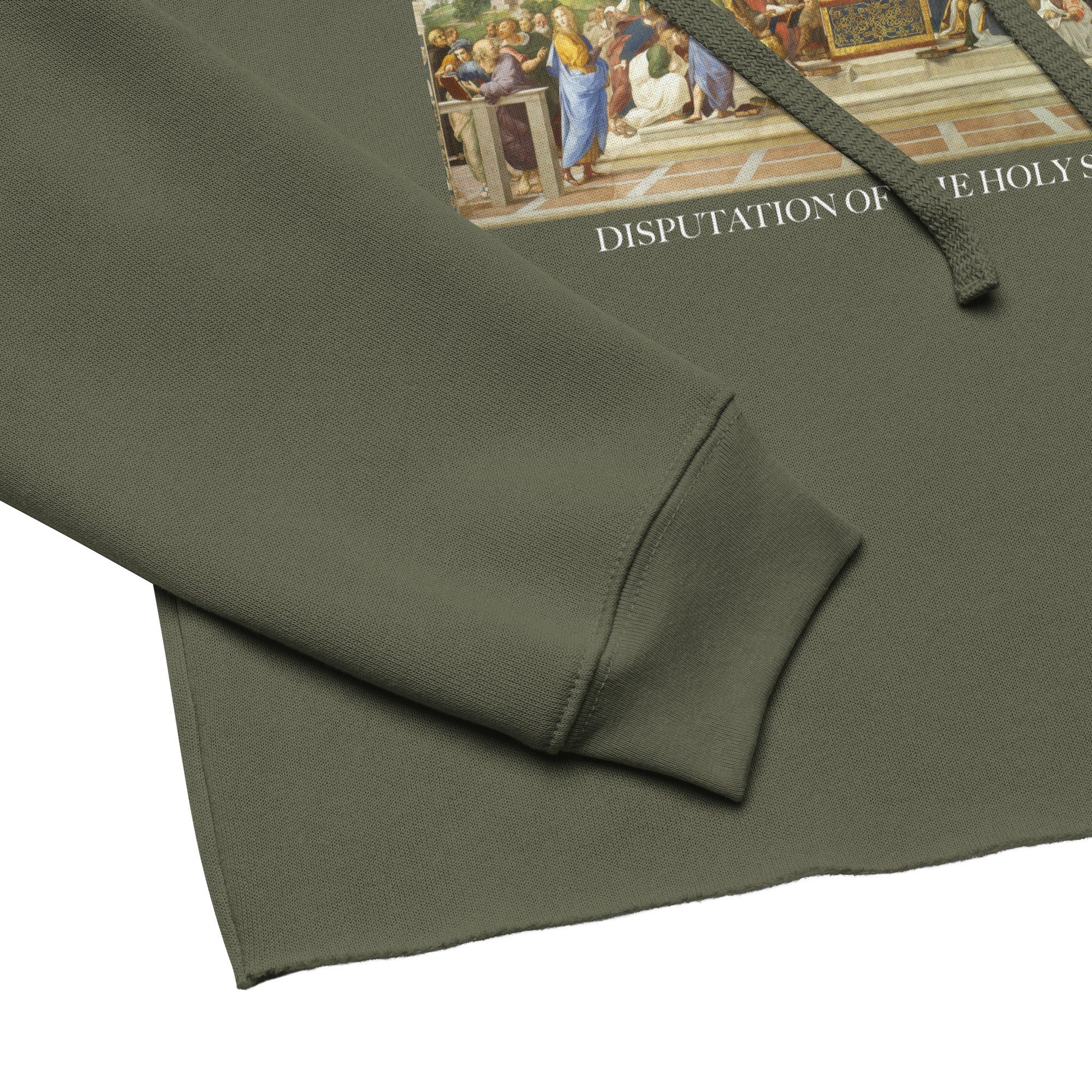 Raphael 'Disputation des Heiligen Sakraments' Berühmtes Gemälde Kurzer Hoodie | Premium Art Kurzer Hoodie