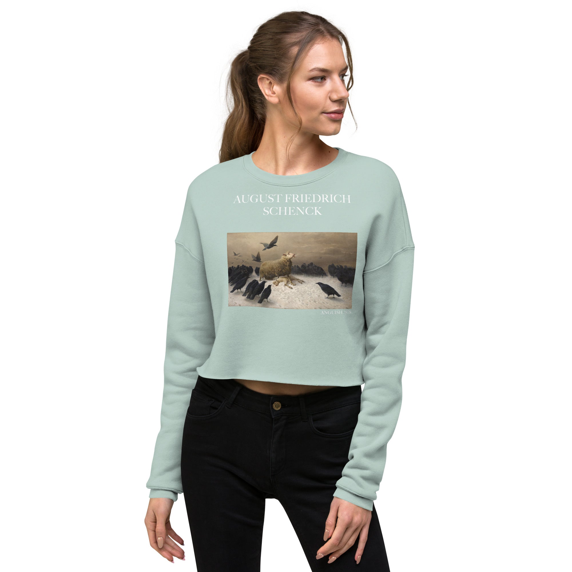 Raphael 'The School of Athens' Famous Painting Crewneck Sweatshirt | Premium Youth Art Sweatshirt