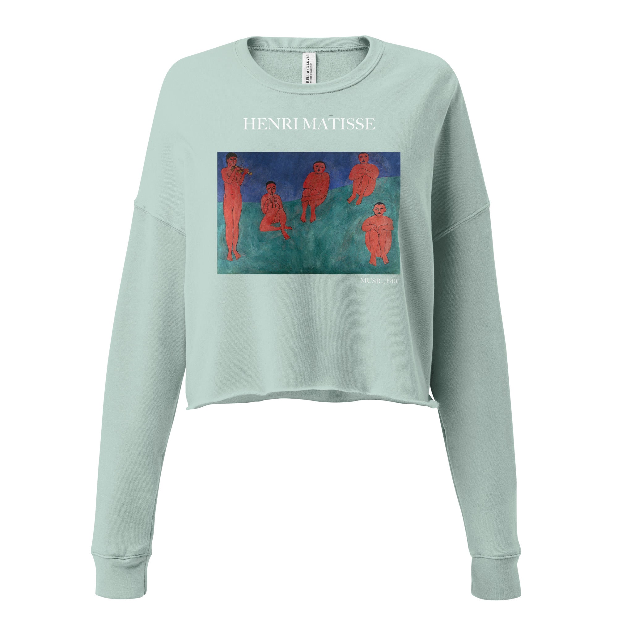 Henri Matisse „Musik“ Berühmtes Gemälde Kurzes Sweatshirt | Premium Art Kurzes Sweatshirt