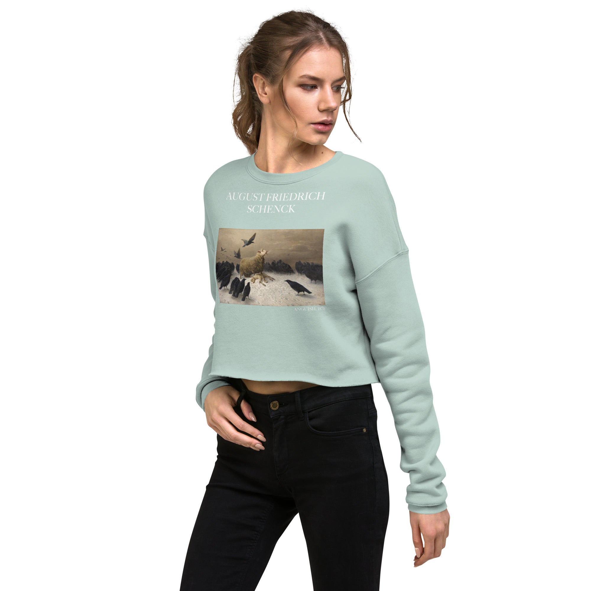 Raphael 'The School of Athens' Famous Painting Crewneck Sweatshirt | Premium Youth Art Sweatshirt