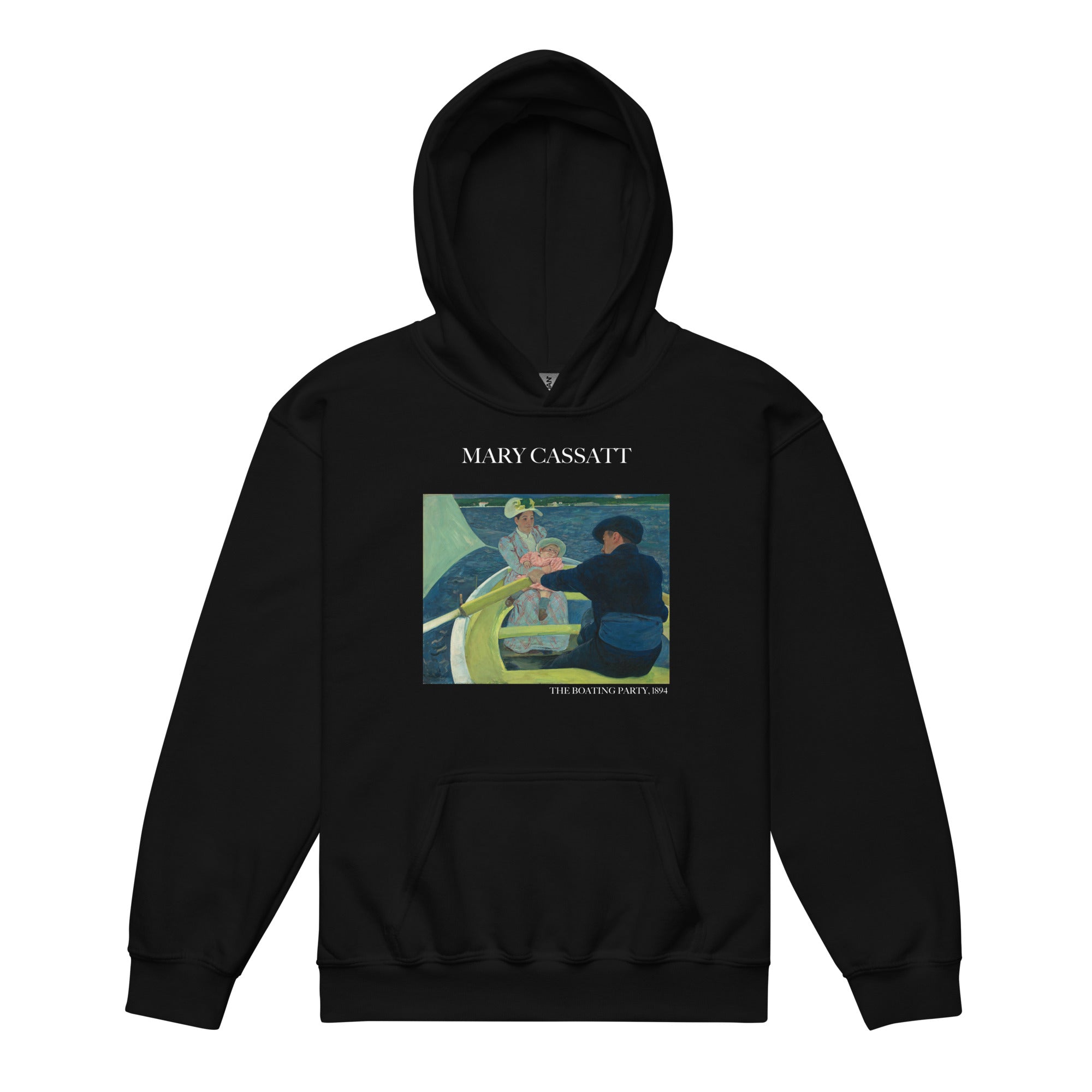 Mary Cassatt 'The Boating Party' Famous Painting Hoodie | Premium Youth Art Hoodie