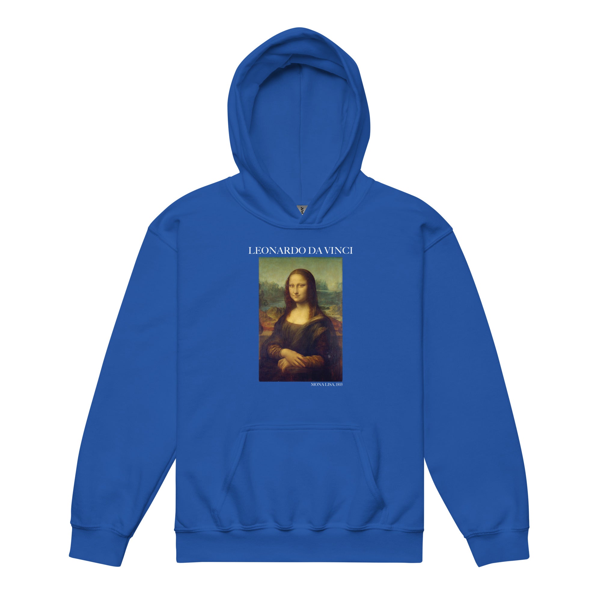 Leonardo da Vinci 'Mona Lisa' Famous Painting Hoodie | Premium Youth Art Hoodie