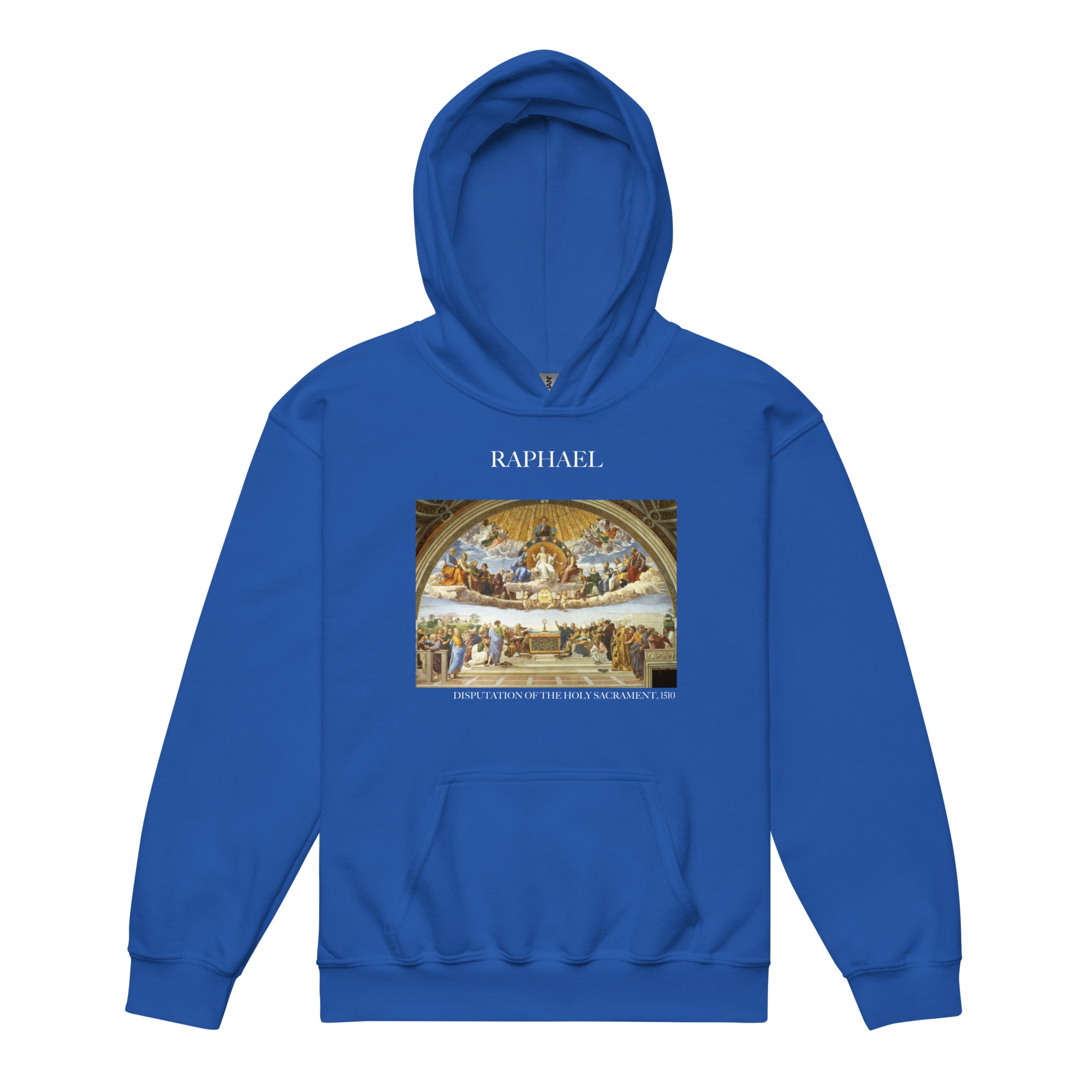 Raphael 'Disputation of the Holy Sacrament' Famous Painting Hoodie | Premium Youth Art Hoodie
