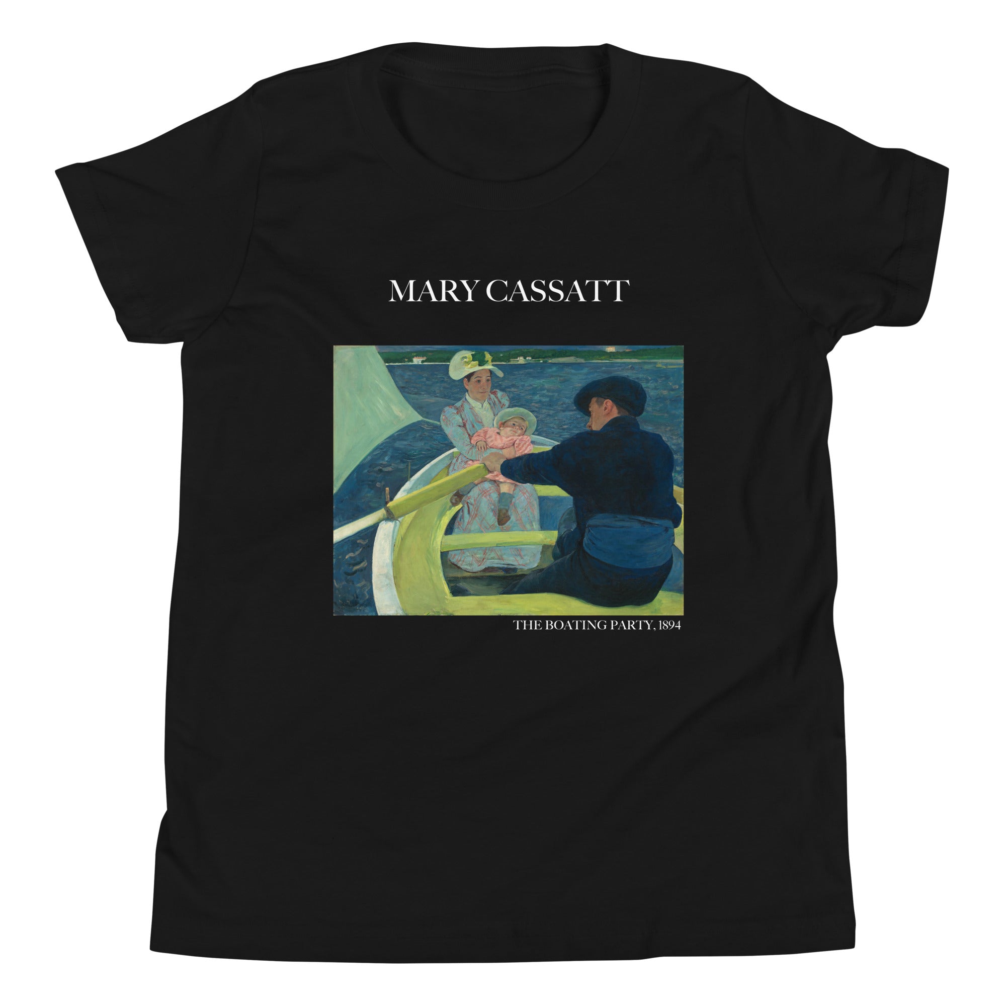 Mary Cassatts berühmtes Gemälde „The Boating Party“ – kurzärmliges T-Shirt | Premium-Kunst-T-Shirt für Jugendliche