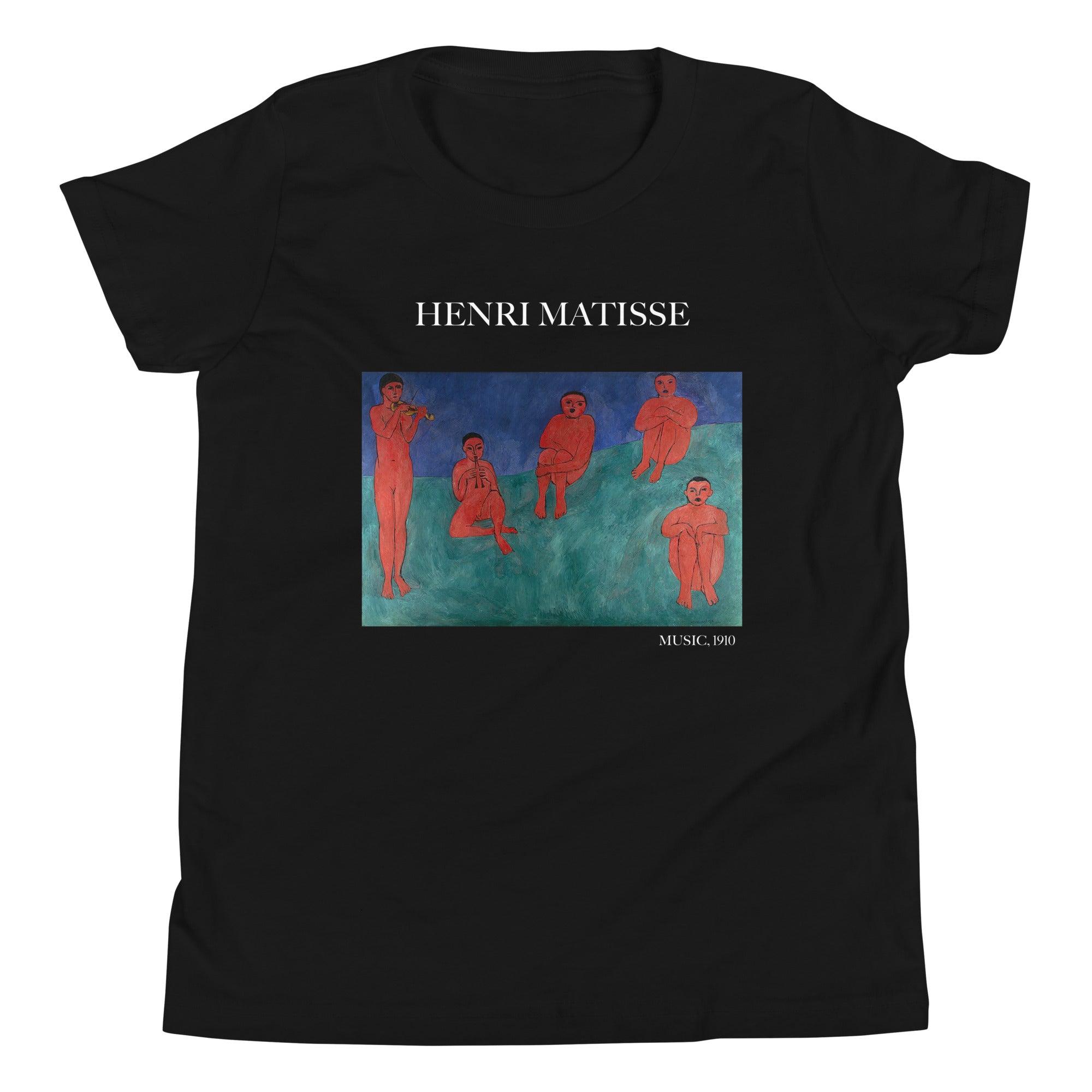Henri Matisse „Musik“, berühmtes Gemälde, kurzärmeliges T-Shirt, Premium-Kunst-T-Shirt für Jugendliche