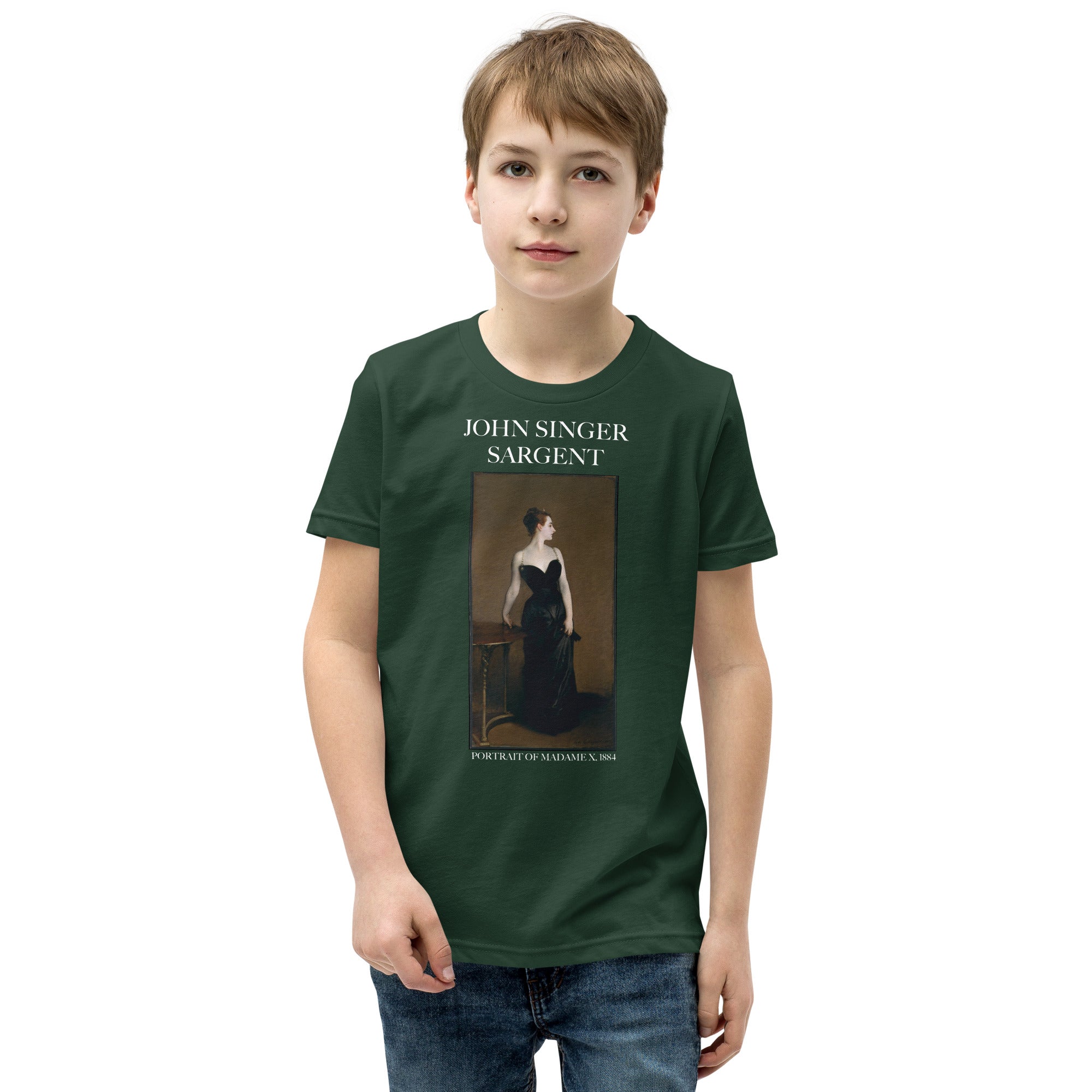 John Singer Sargent 'Portrait of Madame X' Berühmtes Gemälde Kurzärmeliges T-Shirt | Premium Jugend Art T-Shirt